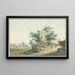 View in Gueldre - Pieter Remmers — framed artwork on a wall