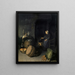 Il giovane cuoco - Pieter van den Bosch — quadro incorniciato alla parete