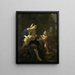 Blasen machen - Pieter van der Werff — gerahmtes Bild an der Wand