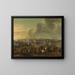 Assalto alla città di Coevorden, 30 dicembre 1672 - Pieter Wouwerman — quadro incorniciato alla parete