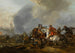 Cavalleria che attacca l'infanteria - Pieter Wouwerman — vista dell’opera
