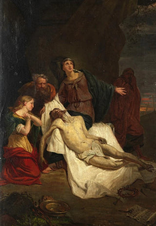 Pieter van Hanselaere - Lamentation of Christ study.webp