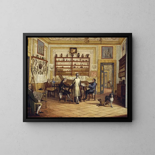 Kenneth Mackenzie, 1. Graf von Seaforth - Pietro Fabris — gerahmtes Bild an der Wand