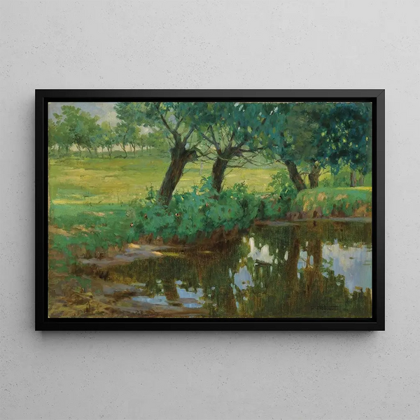 Pietro Fragiacomo - A Quiet Pond.webp