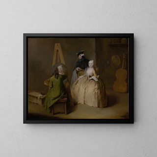 Pietro Longhi - The Painter in His Studio.webp