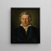 Portrait de Nicolas Demimuid - Piotr Le Brun — gerahmtes Bild an der Wand