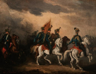 Piotr Michaowski - Blue Hussars.webp