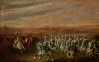 Piotr Michaowski - Dwernicki at the Head of the 2nd Uhlan Regiment.webp
