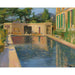 Reproduktion des Gemäldes Schwimmbad, Südfrankreich - Sir John Lavery