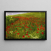 Prairie mit Mohnblumen - Pál Szinyei Merse — gerahmtes Bild an der Wand