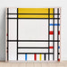 Riproduzione del dipinto Place de la Concorde - Piet Mondrian