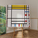 Riproduzione del dipinto Place de la Concorde - Piet Mondrian