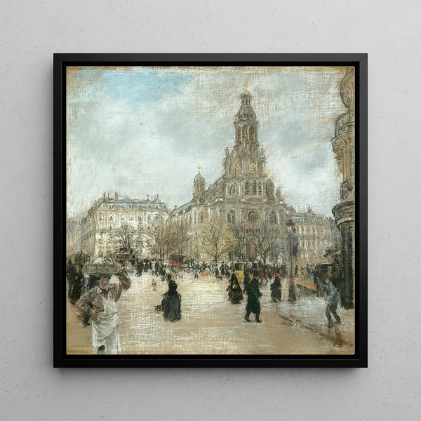 Place de la Trinité à Paris - Jean François Raffalli