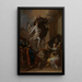 a Miracle of Saint Joseph of Cupertino 1603-1663 - Placido Costanzi — framed artwork on a wall