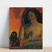 Riproduzione del dipinto Poèmes Barbares - Paul Gauguin