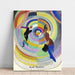 Riproduzione del dipinto Drama Politico - Robert Delaunay