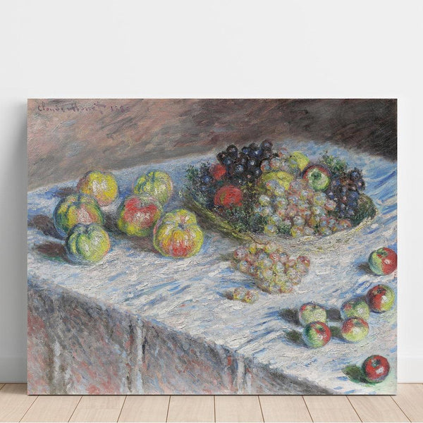 Reproduction of the painting Apples and grapes - Claude Monet