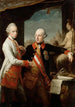 L'Imperatore Giuseppe II con il granduca Pietro Leopoldo di Toscana - Pompeo Batoni — vista dell’opera