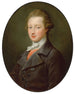 Portrait eines Gentlemans (Case Conflict) - Pompeo Batoni — Ansicht des Kunstwerks