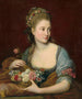 Ritratto di una dama in Flore - Pompeo Batoni — vista dell’opera