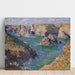 Riproduzione del dipinto Port-Domois, Belle-Île - Claude Monet