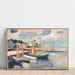 Reproduktion des Gemäldes Hafen von Taarbæk - Edvard Munch
