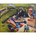 Riproduzione del dipinto Porto occidentale di Francoforte sul Meno - Ernst Ludwig Kirchner