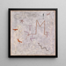 Gartentor K - Paul Klee — gerahmtes Bild an der Wand