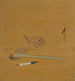 Brush holder and leaves - Shibata Zeshin — artwork view