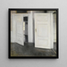 Porte bianche Strandgade 30 - Vilhelm Hammershøi — quadro incorniciato alla parete