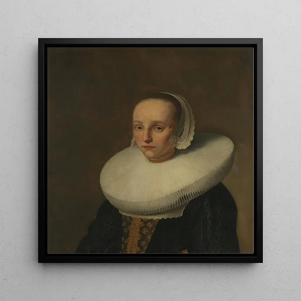 Portrait d'Anna van der Does 1609-1650 - Paulus Hennekyn