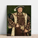 Reproduktion des Gemäldes Portrait von Heinrich VIII., König von England - Hans Holbein der Jüngere