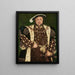 Reproduktion des Gemäldes Portrait von Heinrich VIII., König von England - Hans Holbein der Jüngere