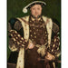Reproduktion des Gemäldes Portrait von Heinrich VIII., König von England - Hans Holbein der Jüngere