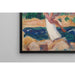 Reproduktion des Gemäldes Portrait von Irène in einer Landschaft - Henri Lebasque