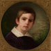 Ritratto d'infanzia di Ferdynand Radziwi - Johannes Samuel Otto — ambientato in un interno