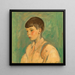 Portrait eines Jungen - Bernard Meninsky — gerahmtes Bild an der Wand
