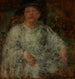 Ritratto di una dama con occhiali - Olga Boznanska — vista dell’opera