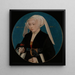 Ritratto di una donna - Barthel Bruyn l'Anziano — quadro incorniciato alla parete