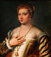 Portrait of a young Venetian woman - Francesco Montemezzano — artwork view