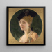 Ritratto di Cécile Sorel 1873-1966, socia della Comédie-Française nel ruolo della contessa del Matrimonio di Figaro - Louis Édouard Fournier — quadro incorniciato alla parete
