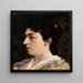 Portrait of Frida Schytte - Valdemar Schnheyder Møller — framed artwork on a wall
