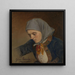 Portrait von Guro Sivertsdatter Travendal - Adolph Tidemand — gerahmtes Bild an der Wand