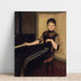Riproduzione del dipinto Ritratto di Jonkvrouwe Maria Francisca Louisa Dommer van Poldersveldt - Fernand Khnopff