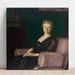 Riproduzione del dipinto Ritratto di Luise Bestehorn - Franz von Stuck