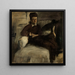 Portrait von Madame Jeantaud - Edgar Degas — gerahmtes Bild an der Wand