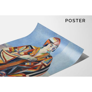 Portrait de Madame Mandel - Robert Delaunay | Reproduction Tableau Décoration murale affiche copie