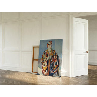 Portrait de Madame Mandel - Robert Delaunay | Reproduction Tableau Décoration murale affiche copie