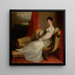Ritratto di Maria Vicenta Sols Lasso de la Vega, duchessa di Fernán Núñez - John James Masquerier — quadro incorniciato alla parete