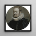 Portrait de Nicolas Rockox - Anthony van Dyck — gerahmtes Bild an der Wand